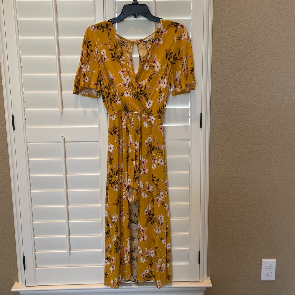Floral romper/dress